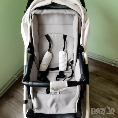 Бебешка количка 2 в1 Bebetto Magnum, снимка 3 - Детски колички - 51944147