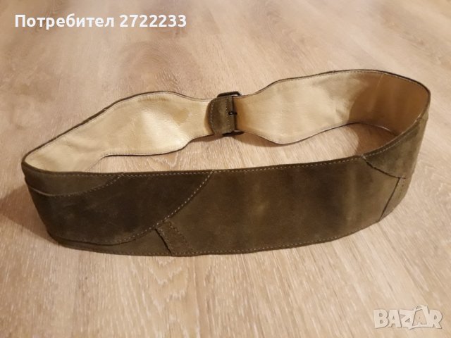 Дамски колан BRUUNS BAZAR естествена кожа, снимка 7 - Колани - 39886309