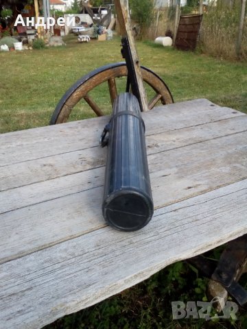 Стар калъф,тубус,туба за картини, снимка 2 - Антикварни и старинни предмети - 26328391