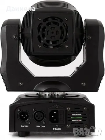 Преносими LED сценични светлини с движеща се глава и управление (6x12W + лазер), снимка 3 - Прожектори - 50356344