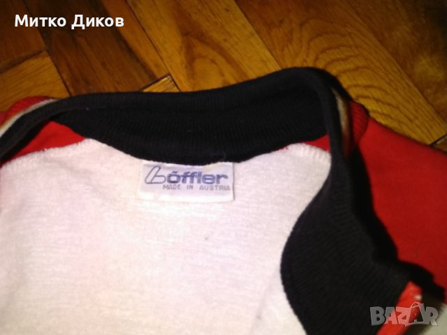 Колездачна тениска Льофлер Австрия размер М 66% памук и 34%полипропилен, снимка 6 - Велосипеди - 37061475