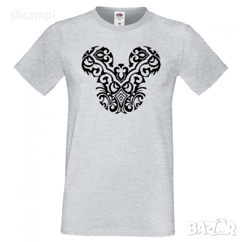 Мъжка тениска Mickey Head 4 Подарък,Изненада,Рожден ден, снимка 6 - Тениски - 36575922