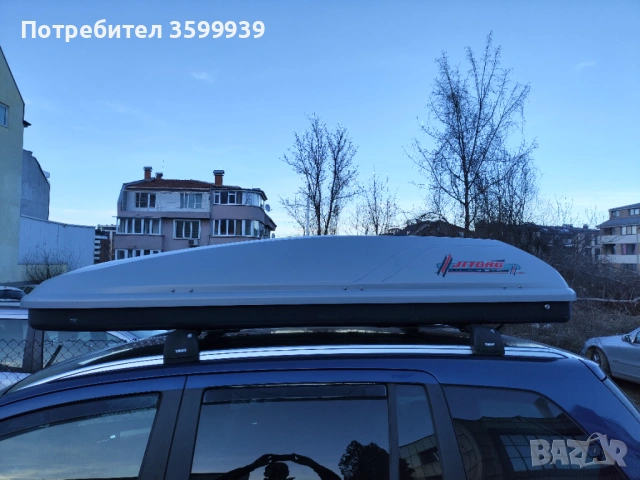 Автобокс, куфар, кутия, багажник за автомобил Jatbag classic 1000, снимка 4 - Аксесоари и консумативи - 53114474