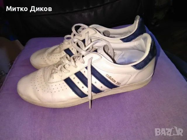Adidas 350 маратонки естествена кожа номер 45 и 1/3 стелка 290мм, снимка 2 - Маратонки - 47750808