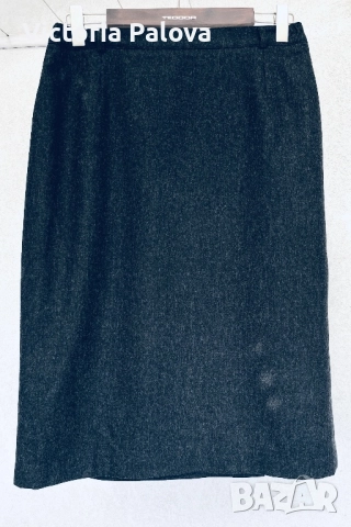 Елегантна вълнена midi пола - висок клас лукс за есента, снимка 13 - Поли - 52251062