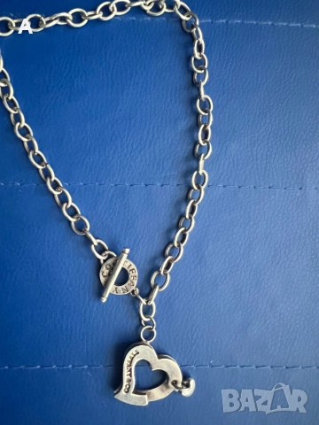 Сребърен комплект Tifany@Co, снимка 3 - Колиета, медальони, синджири - 51473172