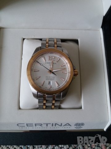Мъжки часовник CERTINA оригинален швейцарски, снимка 3 - Мъжки - 32707916