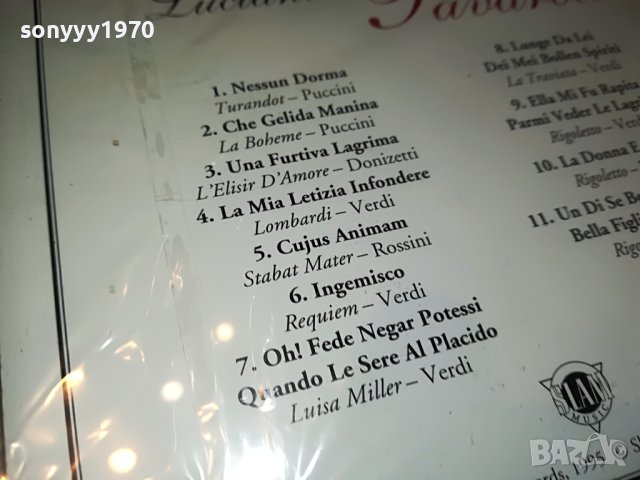 sold out-LUCIANO PAVAROTTU-CD НОВО ВНОС GERMANY 2904231912, снимка 10 - CD дискове - 40530115