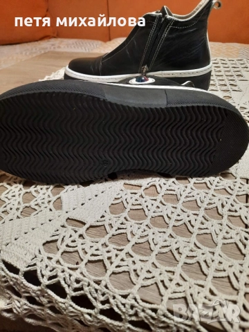 Дамски боти естествена кожа , снимка 2 - Дамски боти - 52146381