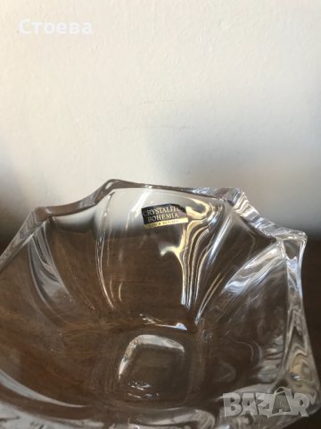 НОВА кристална купичка Бохемия - налична, снимка 4 - Други - 38501977