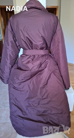 Дълго яке тип прегърни ме, снимка 3 - Якета - 52221739