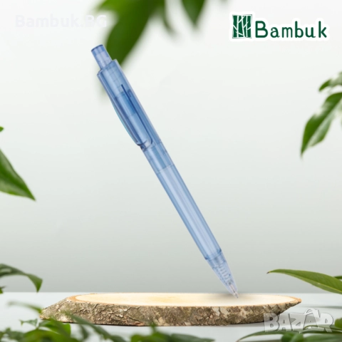  Удобна химикалка от рециклирана пластмаса, снимка 2 - Ученически пособия, канцеларски материали - 52576673