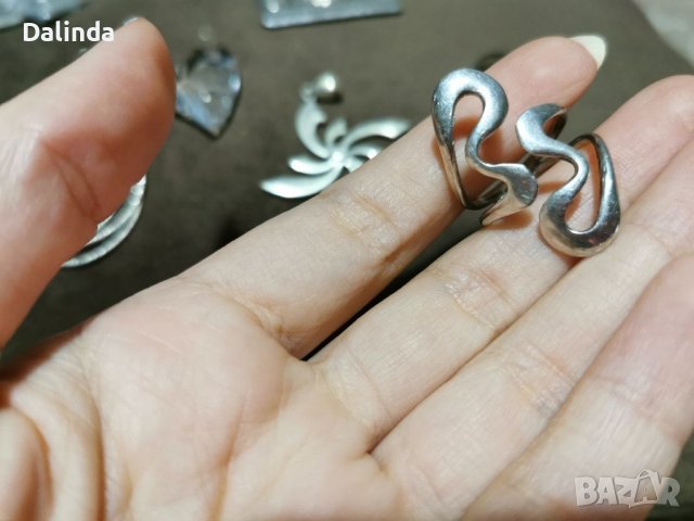 Сребърни бижута различни видове , снимка 4 - Други - 39451263