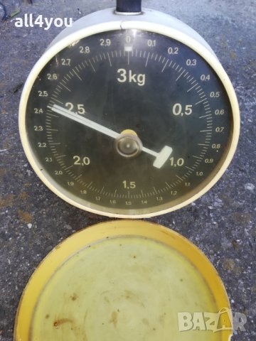 Ретро немски стенен кантар до 3кг.