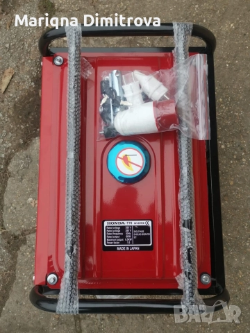 HONDA 6,5KW Генератор за ток, снимка 3 - Генератори - 52859388