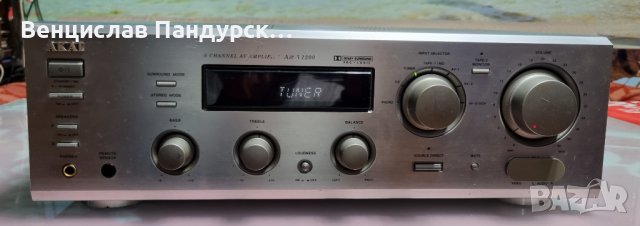 Akai AM-V1200 Stereo 5 Channel AV Amplifier, снимка 1 - Ресийвъри, усилватели, смесителни пултове - 39298055