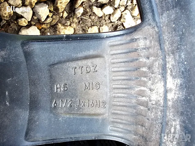 Алуминиеви джанти 16цола 5x114.3 Et31,5, снимка 6 - Гуми и джанти - 47350396