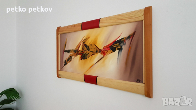 Абстрактнa картинa Molde, снимка 3 - Картини - 36485390