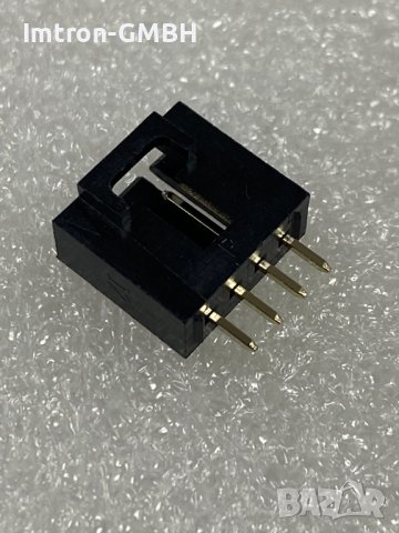 Конектор Connector  	 CI3304P1V10  CONN HEADER VERT 4POS  Стъпка - Чифтосване 0,100" (2,54 мм)