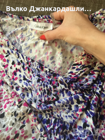 Топ Calvin Klein, размер S/М, снимка 4 - Корсети, бюстиета, топове - 53190172