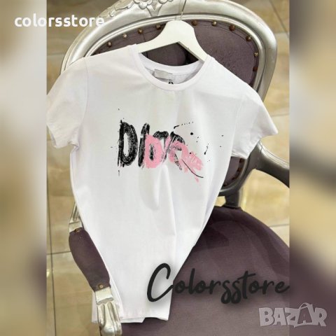 Дамска бяла тениска  Dior код VL-Z111