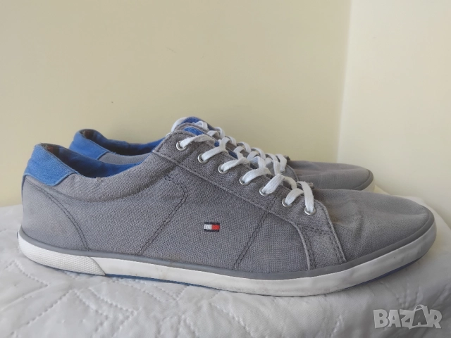 Tommy Hilfiger 100% оригинални мъжки спортни обувки / кецове, снимка 4 - Кецове - 51894287