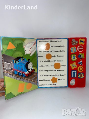 Музикална книжка Thomas and Friends , снимка 3 - Музикални играчки - 39958522