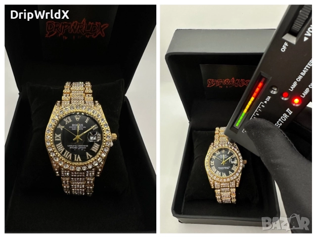 Rolex Datejust 40mm Мойсанит Диаманти Римски Циферблат Различни Модели, снимка 4 - Дамски - 52938615