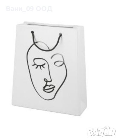 Керамична деко кутия "Чанта"