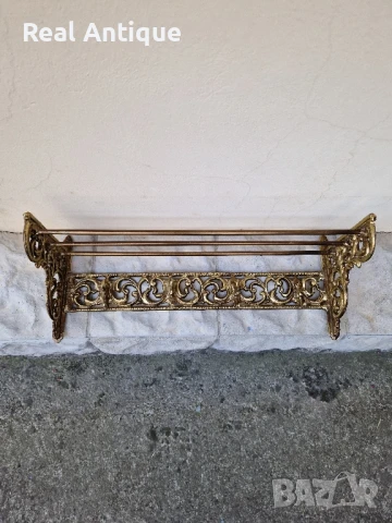 Страхотна антикварна метална стенна закачалка , снимка 3 - Антикварни и старинни предмети - 51155959