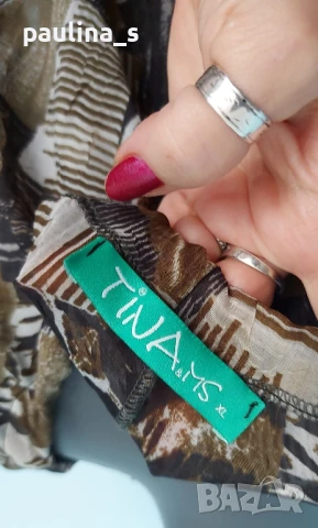 Два различни броя / Плажна туника "Zizzi" и "Tina by Marks & Spencer" / голям размер , снимка 17 - Туники - 29738968