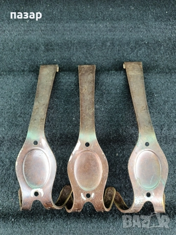 Бронзови закачалки отлична изработка, снимка 3 - Антикварни и старинни предмети - 52771188