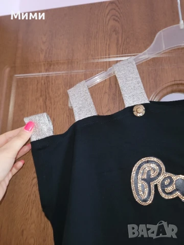 Ежедневна черна рокля Lucy, снимка 2 - Рокли - 51112851