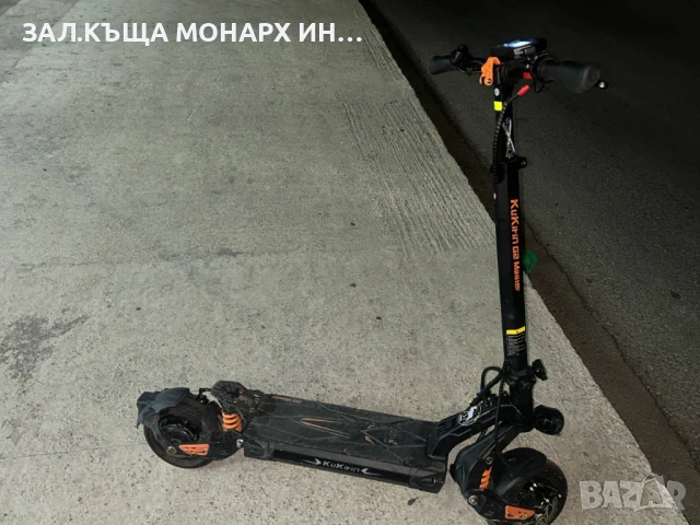 Електрическа тротинетка Kukirin G2 Master/ със зарядно , снимка 10 - Други спортове - 51069392