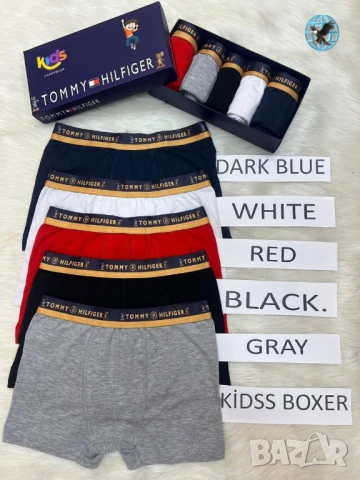 детски боксерки в кутия lacoste burberry tommy hilfiger calvin klein , снимка 4 - Детско бельо и бански  - 50744765