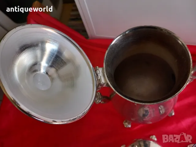 Стар ПОСРЕБРЕН Бароков Сервиз BMF, снимка 6 - Антикварни и старинни предмети - 47965222