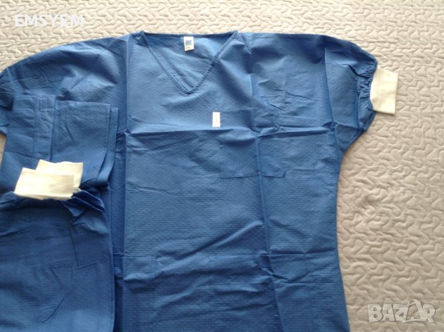 Медицинско защитно облекло туника за еднократна употреба размер М, снимка 6 - Медицински консумативи - 43866416