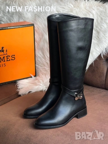 Дамски Ботуши ✨ Hermes , снимка 2 - Дамски ботуши - 51463589