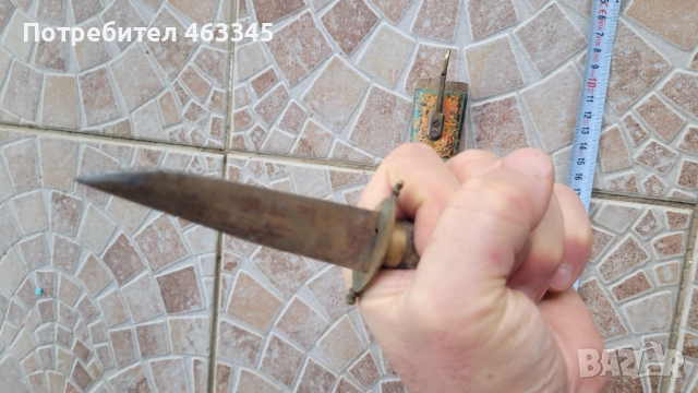 Нож, кама, кинжал, индийски корабен нож, снимка 9 - Антикварни и старинни предмети - 52866747