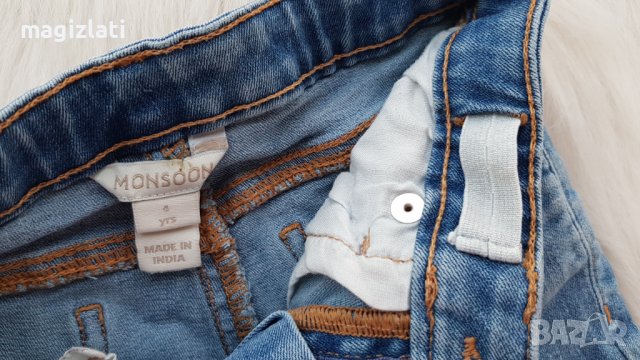 Детски къси дънкови панталони 3-4 години, снимка 4 - Детски къси панталони - 37577763