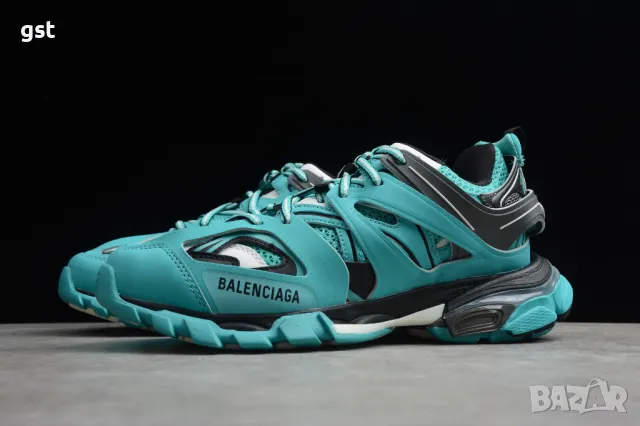 Редки Уникални Balenciaga Track 3.0 Emerald Blue маратонки Унисекс мъжки дамски , снимка 1