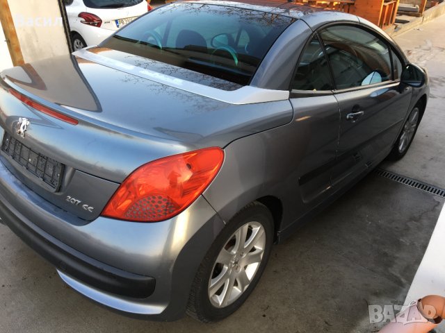 Peugeot 207 cc Cabriolet 1.6 16V 120к.с Пежо 207 Кабрио 1.6 16В 120к.с pejo на части!, снимка 8 - Автомобили и джипове - 32316076