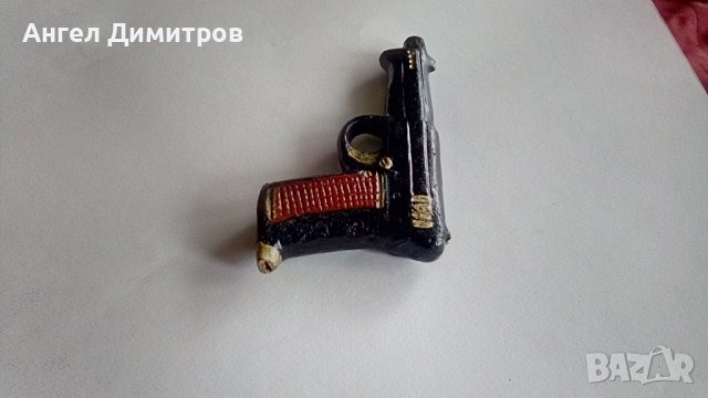 Детски соц керамичен пистолет свирка, снимка 3 - Колекции - 36626879
