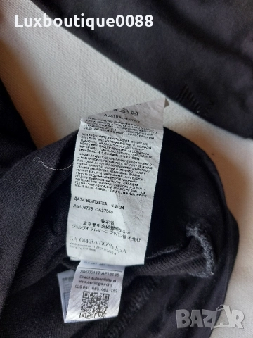 Използвана в отлично състояние блуза Emporio Armani XS, снимка 6 - Блузи - 51946729