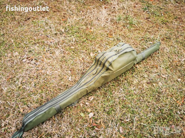 Двоен шарански калъф подходящ за голями макари, 150см, снимка 2 - Такъми - 44085834