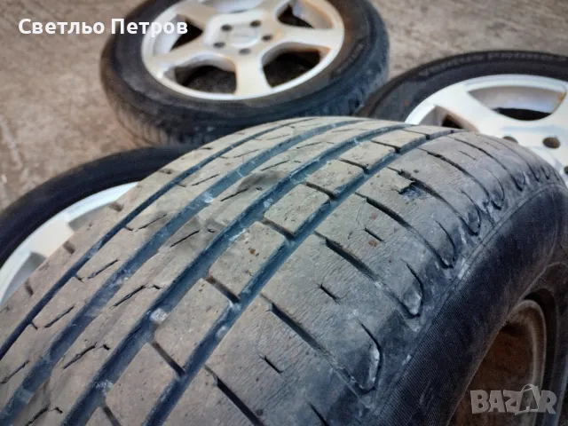 4 Броя Алуминиеви Джанти "Lardini" С Гуми към тях(205/60/16), снимка 7 - Гуми и джанти - 47390863