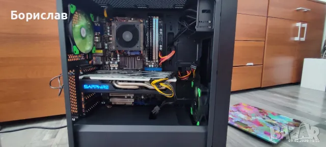 Компютър AMD Phenom II X4 965 Black Edition, снимка 5 - Геймърски - 49246612