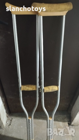 Патерици,алуминиеви,регулируеми., снимка 2 - Други стоки за дома - 52659521