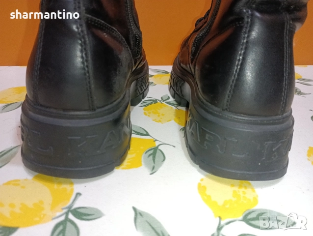 Karl Kani кожени боти N 38 - 17,5 €, снимка 10 - Дамски боти - 52975527