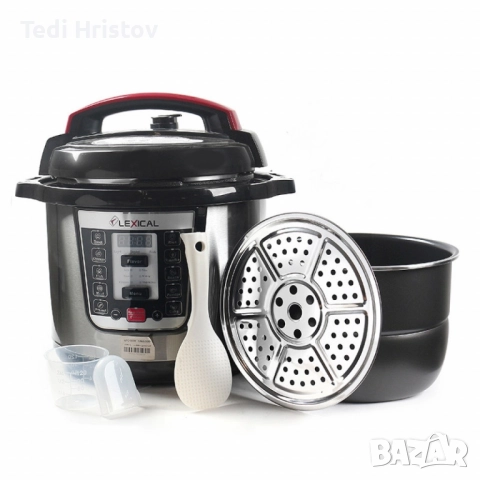 Мултикукър под налягане Lexical LPC-3320 6L/8L, снимка 3 - Мултикукъри - 52450263